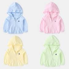 áo khoá mùa hè trẻ em